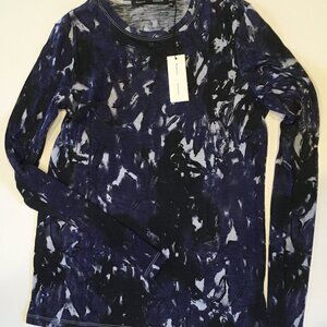 NWT Proenza Schouler Tie-Dye Long Sleeve T-shirt